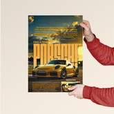 Porsche GT3 RS – Performance Legacy Poster